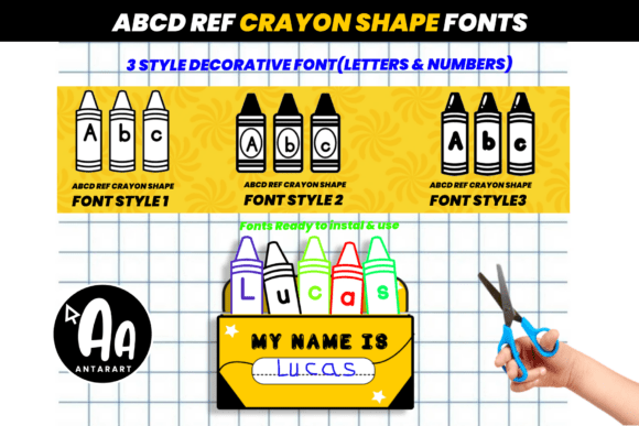 Abcd Ref Crayon Shape: Bringing Playful Design to Real-World Projects