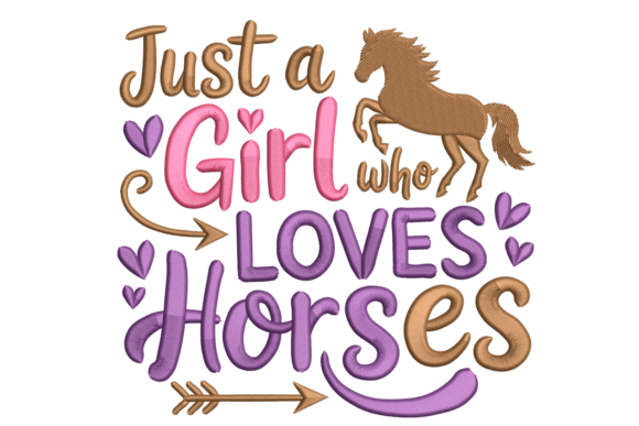 Bringing Equine Charm to Life with Machine Embroidery