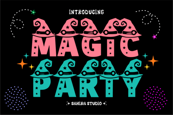 Cast a Spell with Magic Party Font
