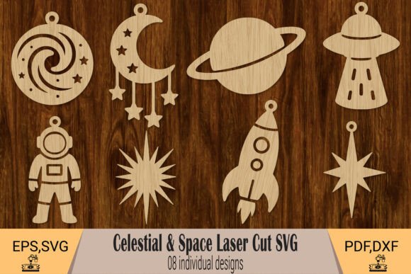 Celestial Space Laser Cut SVG Guide