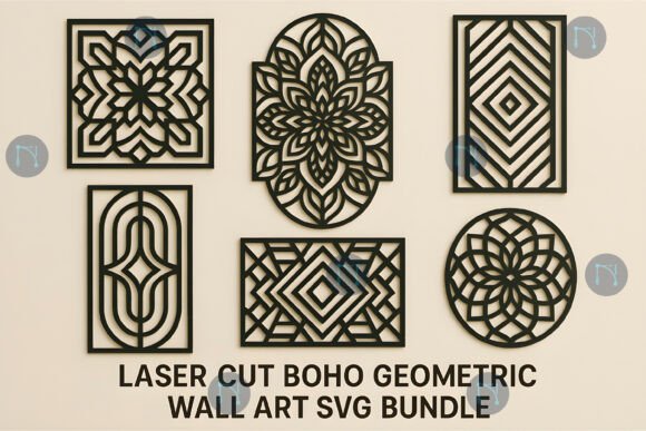 Choosing the Right Laser Cut Boho Geometric Wall Art Bundle for Your Projects