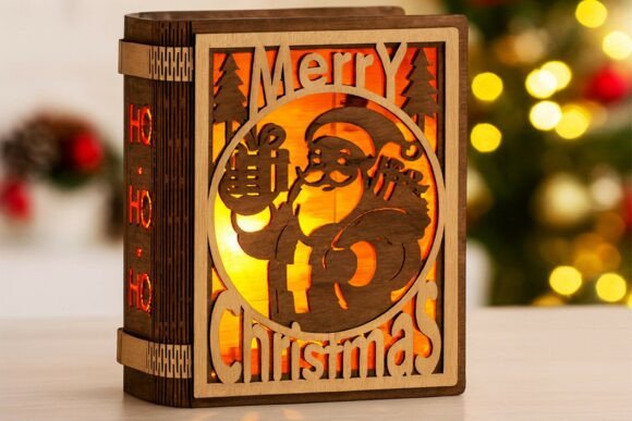 Christmas Book Candle Holder: A Practical Guide to Festive Laser-Cut Decor