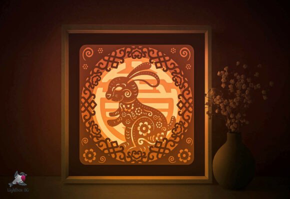 Crafting Narrative Light: Integrating the Rabbit Pattern Shadow Box SVG Template into Your Creative Workflow