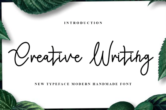Creative Writing: Festive Font Magic