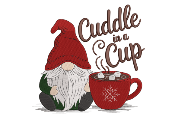 Cuddle in a Cup Gnome β Cozy Winter: Bringing Warmth to Your Machine Embroidery Projects