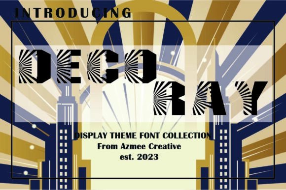 Deco Ray: Evaluating the Art Deco Display Font for Modern Design Projects