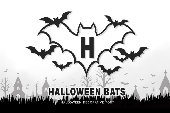 Designing Spooky Charm: A Deep Dive into the Halloween Bats Typeface