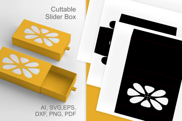 Elevate Your Gift-Giving with the Blockish Sunflower Cutout Drawer Box