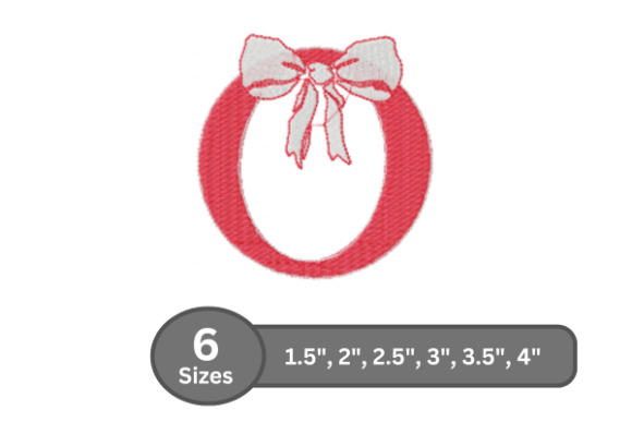 Integrating Cherry Knot Alphabet - O into Your Embroidery Workflow