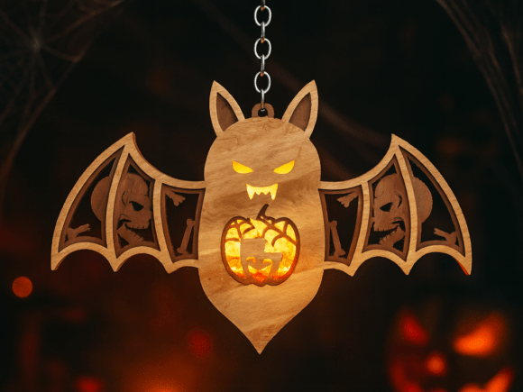 Integrating the Halloween Bat Lantern Laser Cut File into Your Seasonal Production Workflow