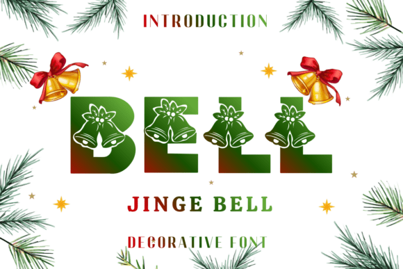 Jingle Bell: A Festive Font for Design