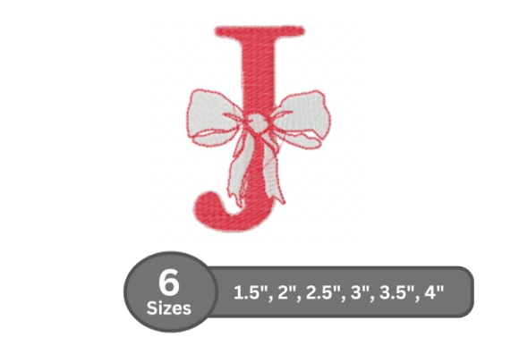 Mastering Personalization with the Cherry Knot Alphabet J Embroidery Design