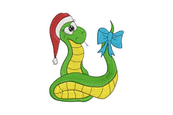 Reimagining Holiday Aesthetics: The Rise of Snake Christmas in Modern Machine Embroidery