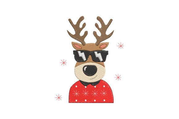 Reindeer Christmas: Elevating Holiday Craftsmanship with Precision Machine Embroidery