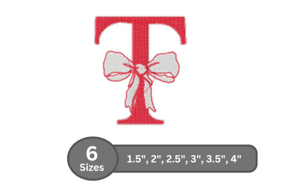 Stitching Style: Elevating Projects with the Cherry Knot Alphabet - T