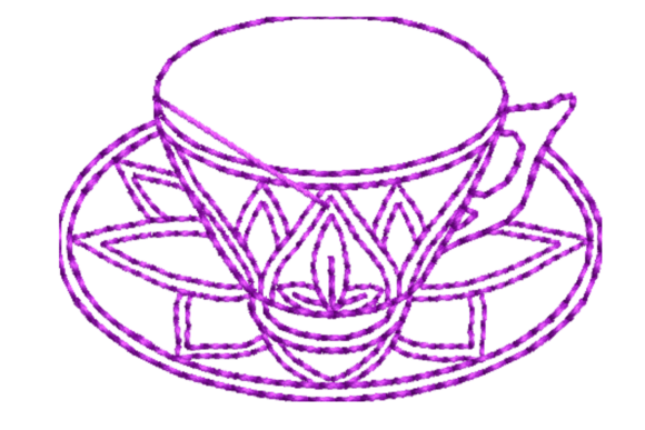 Teacup: A Versatile Embroidery Design for Modern Makers