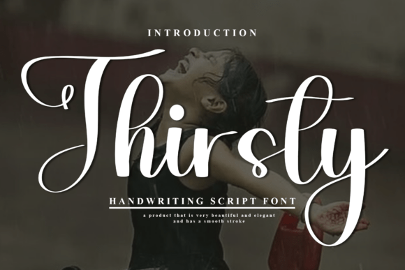 Thirsty: Elevating Holiday Design with Whimsical Typography