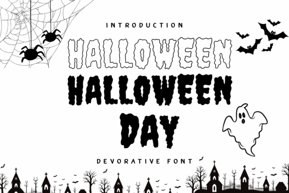 Unleashing the Eerie Charm of Halloween Day Typography