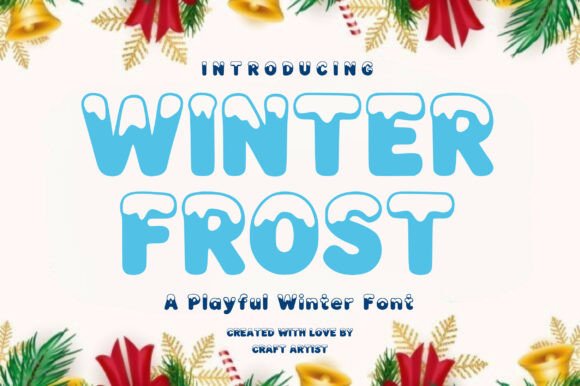 Winter Frost: How to Use This Festive Display Font Without Ruining Your Holiday Designs